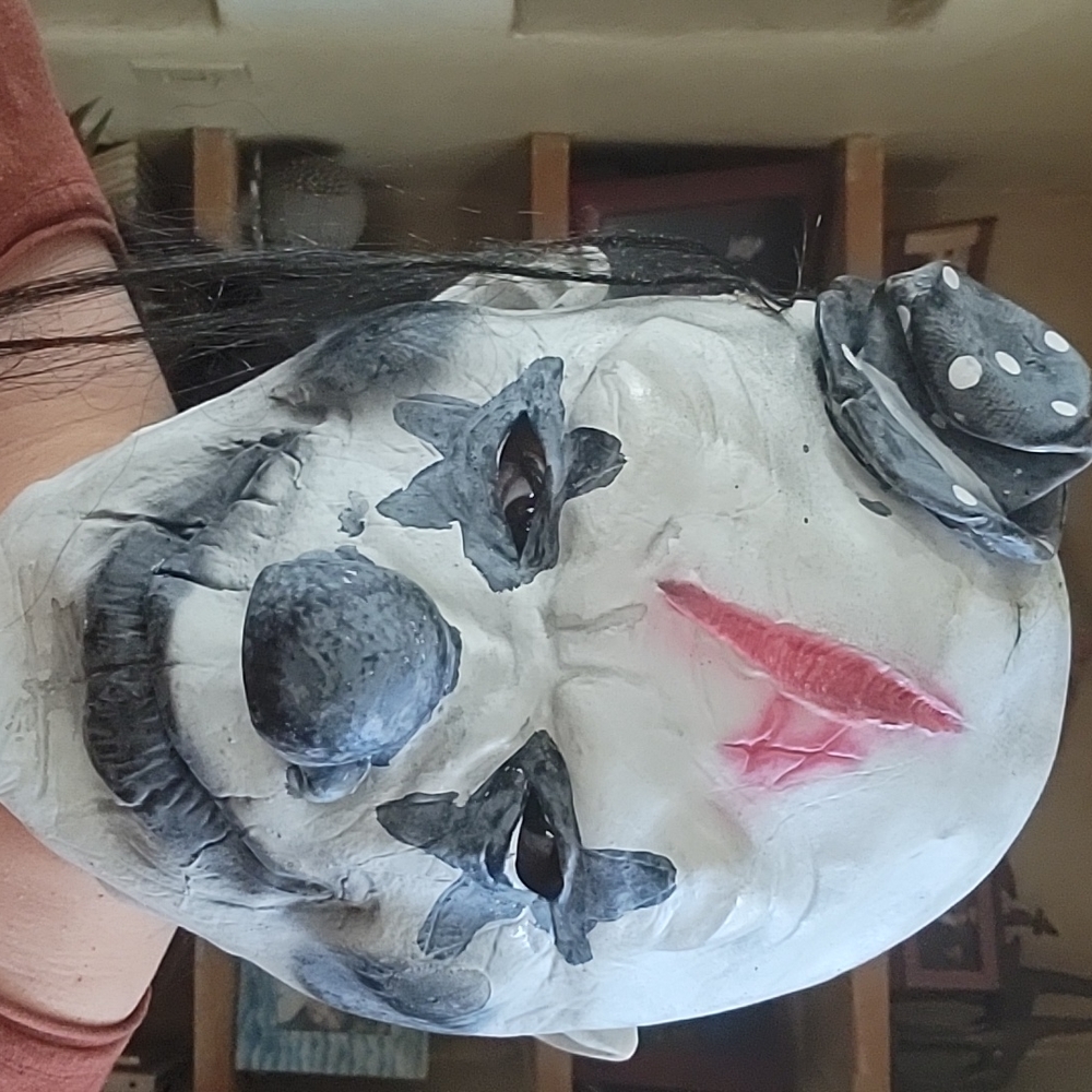 Scary clown mask